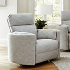 Parker House Radius Swivel Recliner with Power Recline and Power Headrest