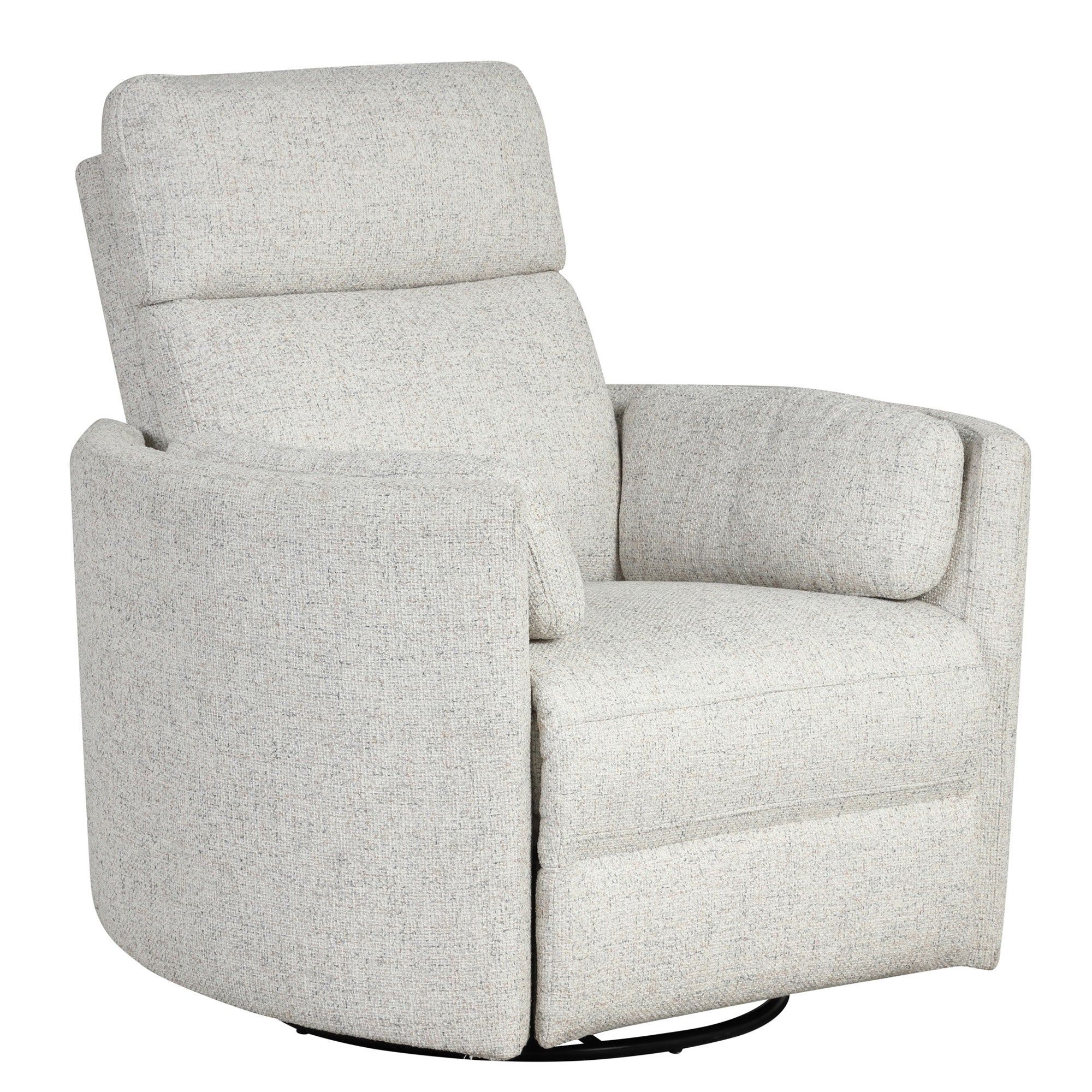 Parker House Radius Swivel Recliner with Power Recline and Power Headrest