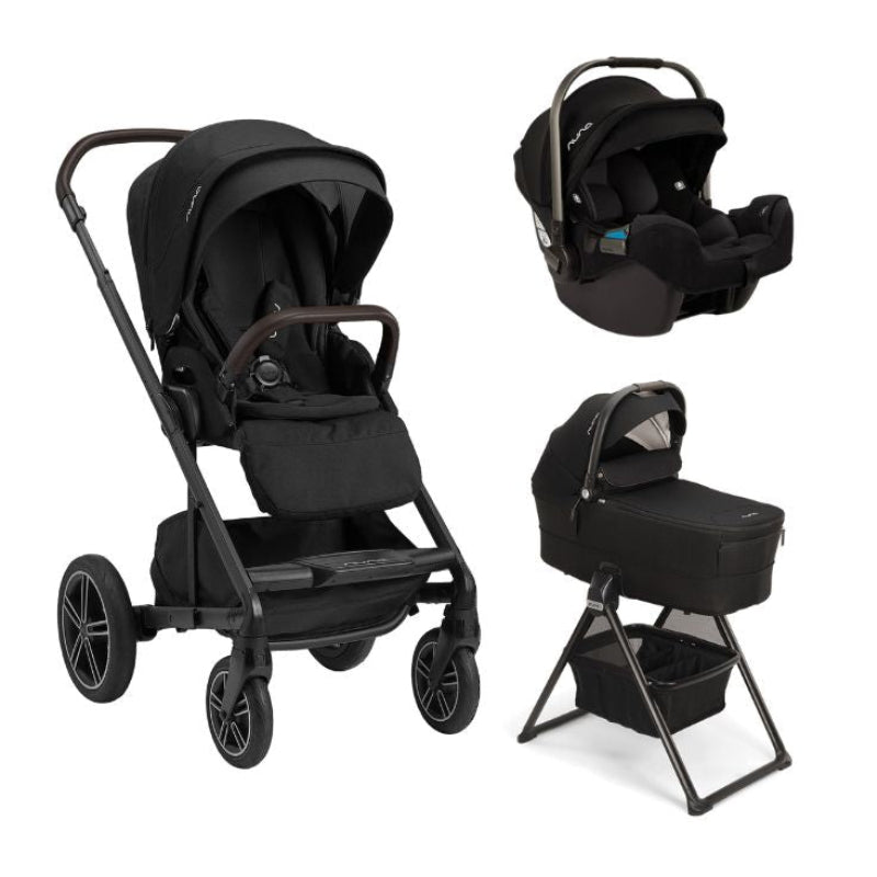 Nuna MIXX Next Stroller + PIPA RX Travel System, Granite