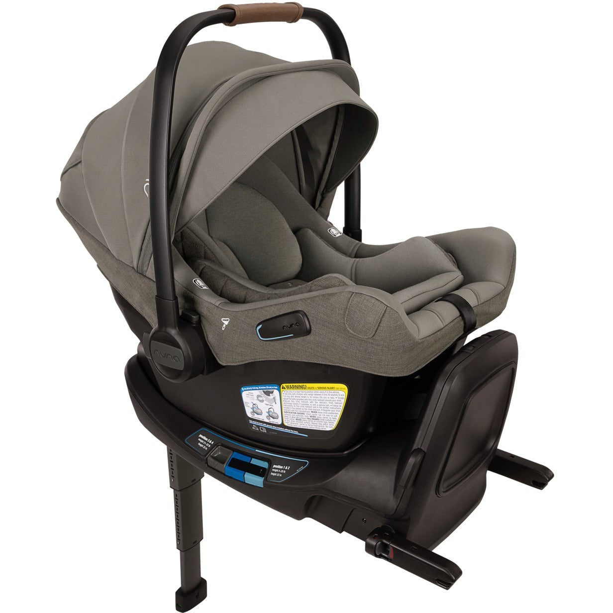 Nuna Triv Next Stroller + Pipa Aire RX Travel System | Sugar