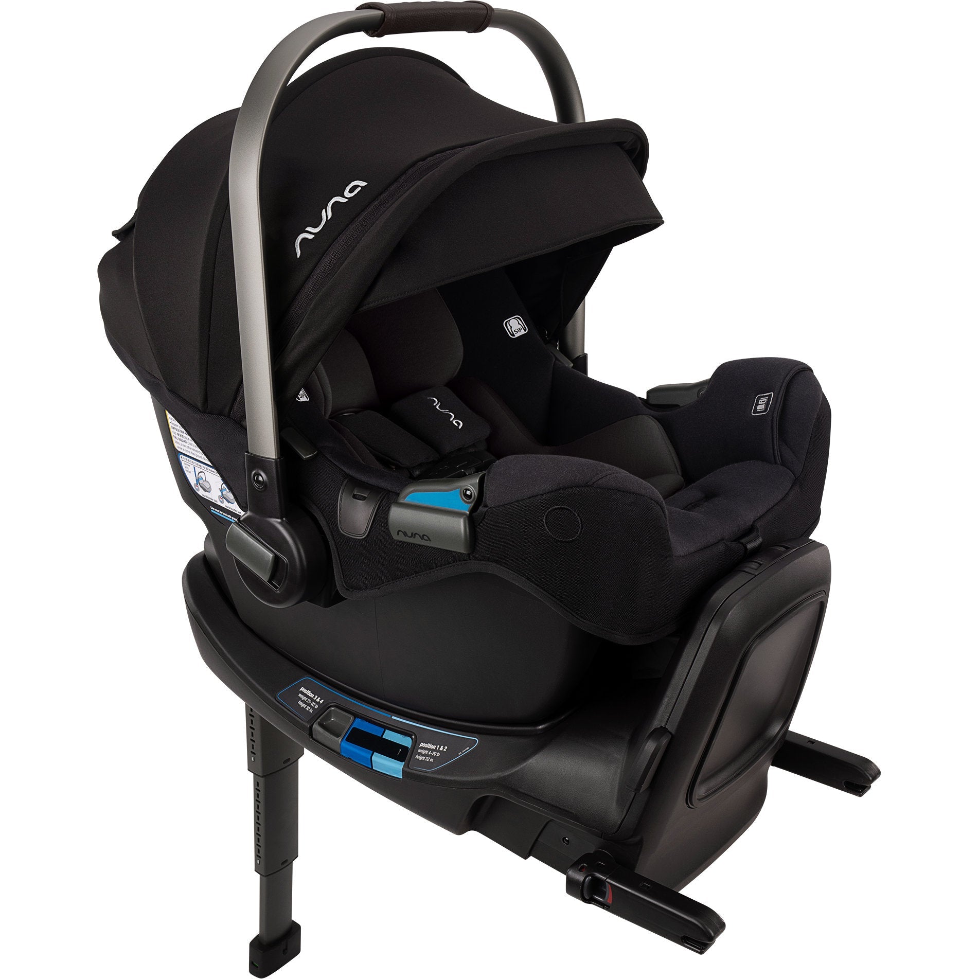 Nuna MIXX Next Stroller & PIPA RX Infant Car Seat & Bassinet +