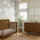 Babyletto Palma 4-in-1 Convertible Crib with Toddler Bed Conversion Kit + 7-Drawer Double Dresser