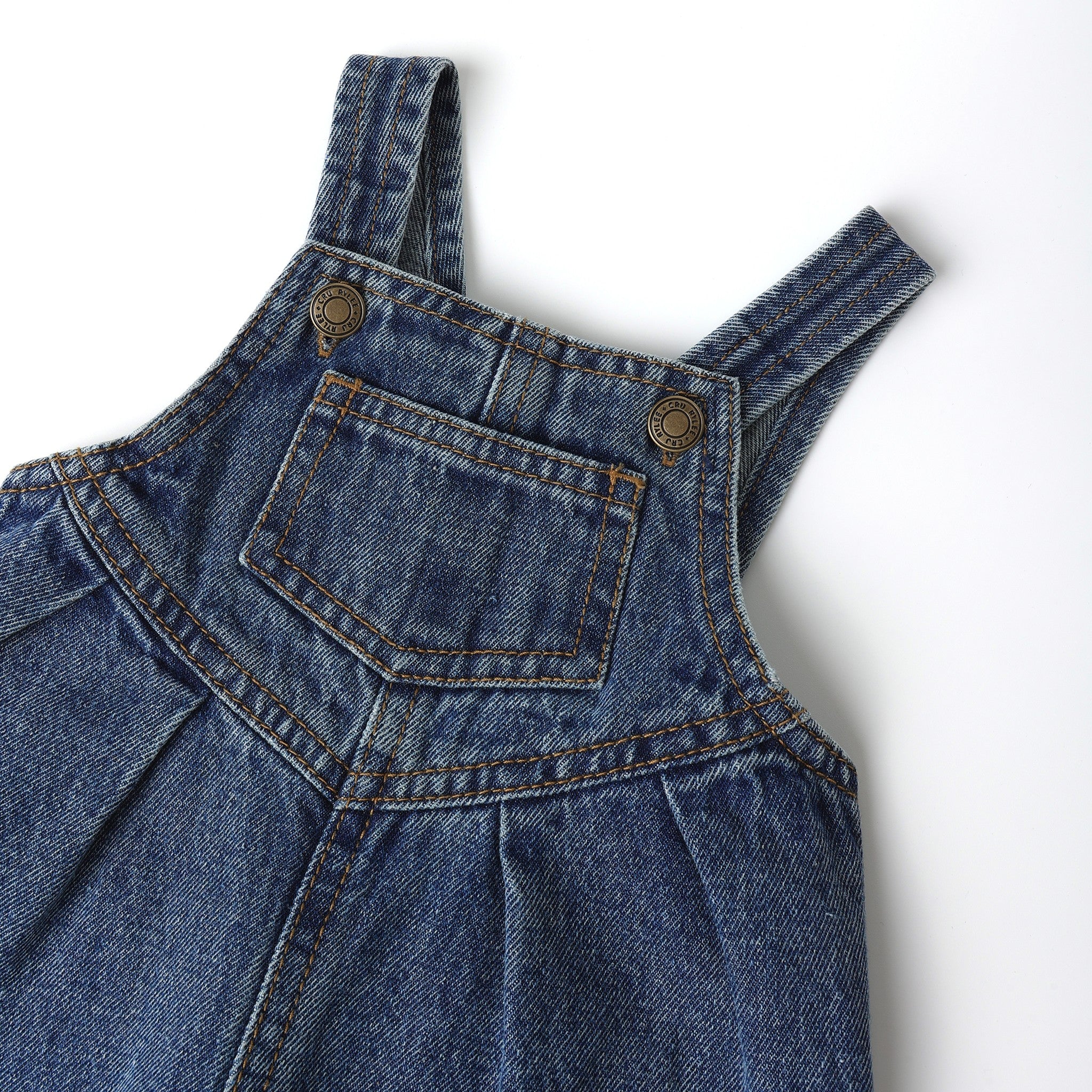 【RRL】INDIGO SWEET COVERALL Rylee + Cru Vintage Overall - Indigo Denim