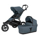 Thule Urban Glide 3 Single Jogging Stroller + Bassinet Bundle