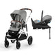 Cybex Gazelle S Stroller + Cloud G Pro Infant Car Seat Travel System