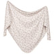 Copper Pearl Knit Swaddle Blanket
