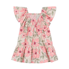 Mayoral Smocked Dress - Mandarin