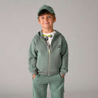 Mayoral Zip-Up Hoodie - Green