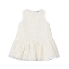 Mayoral Plumeti Dress - Bone