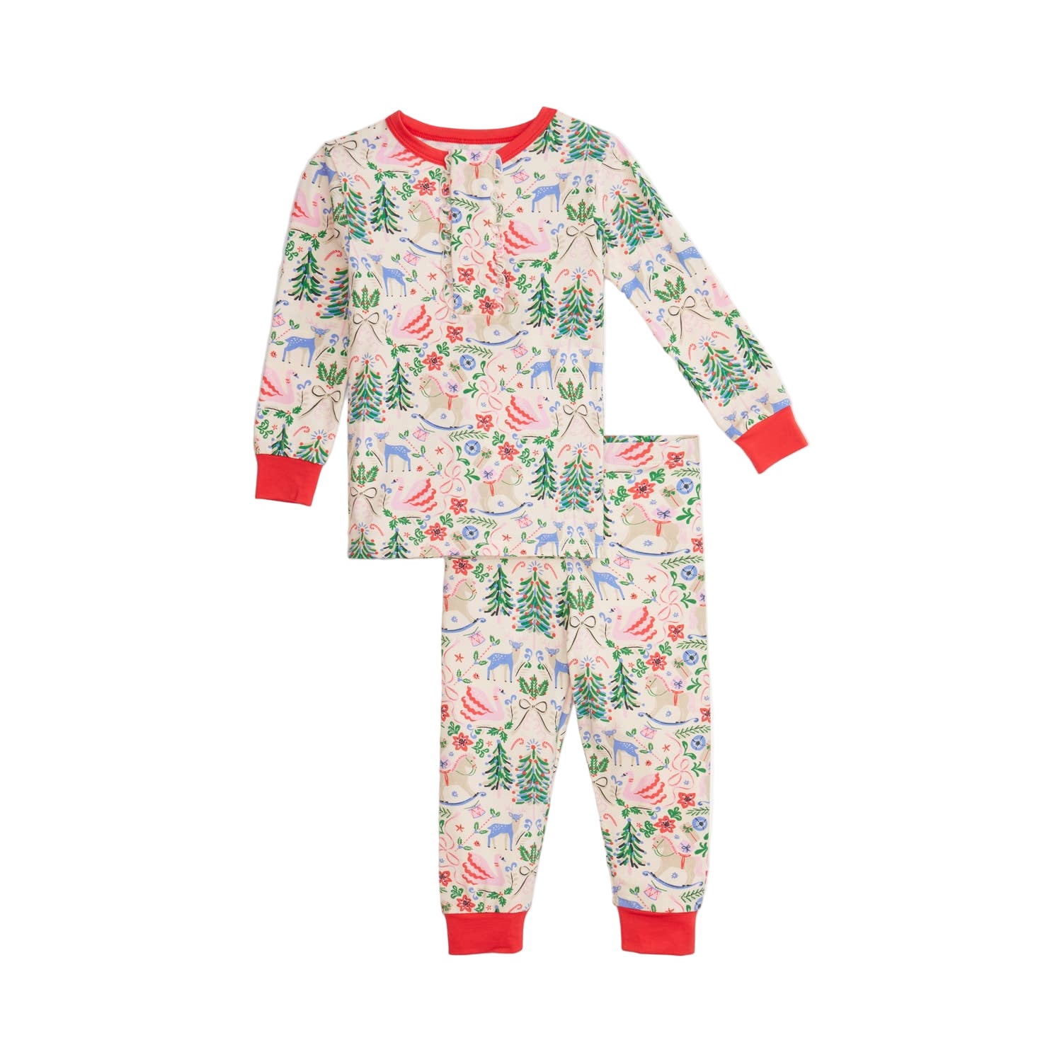 Magnetic Me Long-Sleeve PJ Set - SugarPlum Dreams