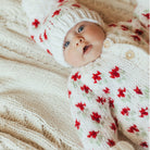 Bitty Blooms Holiday Cardigan Sweater