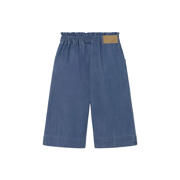 Mayoral Denim Flowy Pants - Dark Wash