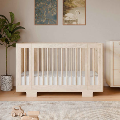 Babyletto Yuzu 8-in-1 Convertible Crib with All-Stages Conversion Kits + 6-Drawer Dresser