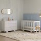 Babyletto Yuzu 8-in-1 Convertible Crib with All-Stages Conversion Kits + 6-Drawer Dresser