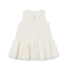 Mayoral Plumeti Dress - Bone