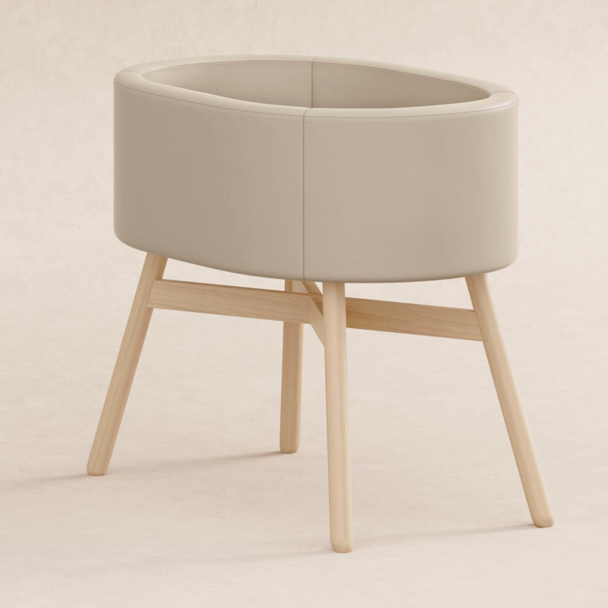 M26834GMLB,Babyletto,babyletto x GATHRE Capsule Bassinet in Millet