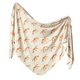 Copper Pearl Knit Swaddle Blanket