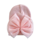 Baby's First Tulle Bow Hat - Petal Pink