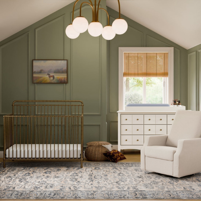 Namesake Winston 4-in-1 Crib + Liberty 9-Drawer Dresser